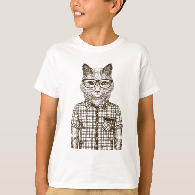 Hipster T-Shirt (Vorderseite)