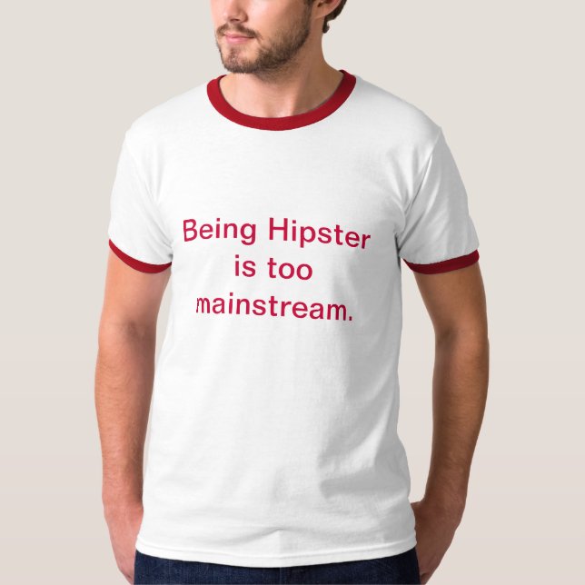 Hipster T-Shirt (Vorderseite)