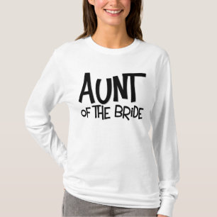 Hipster Tante der Braut T-Shirt