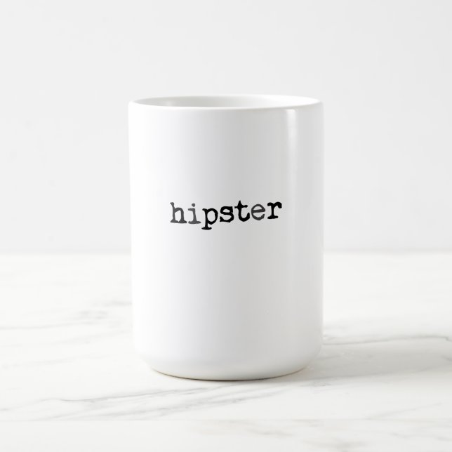 Hipster-Tasse Tasse (Mittel)
