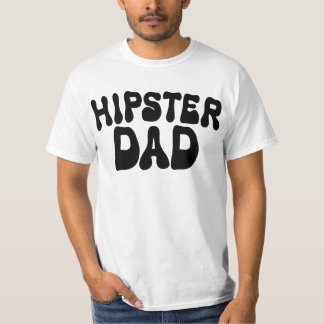 Hipster-Vater lustiger Tippfehler vintage T-Shirt
