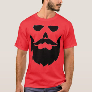 HIPSTER VON SKULL BEARD WACHSEN IHREN BARD BIS ZUM T-Shirt