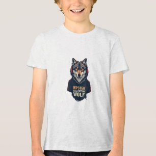 Hipster Wolf Collection T - Shirt