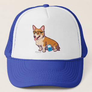 Hipstercorgi-Hut (ohne Text) Truckerkappe