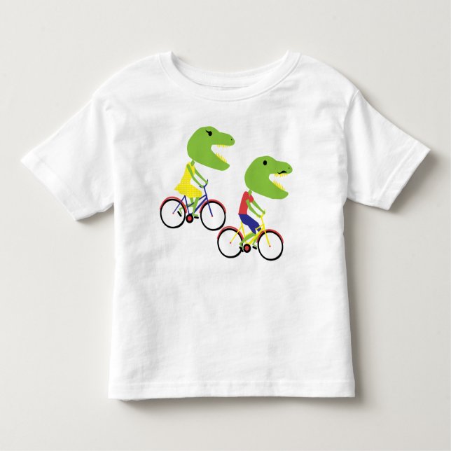 Hipsterdino-Kindert-stück Kleinkind T-shirt (Vorderseite)