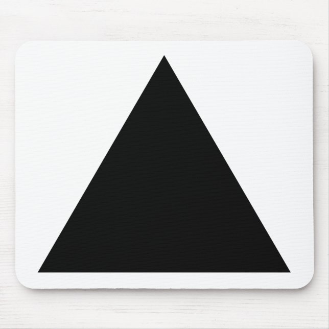 Hipsterdreieck Mousepad (Vorne)