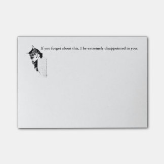 Hipsterkitty-Post-It Post-it Klebezettel