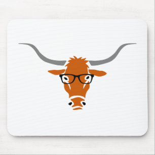 HipsterLonghorn Mousepad