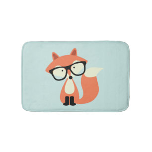 Hipsterroter Fox Badematte