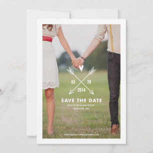 Hipsters Rettet-das-Datum-Ankündigung Save The Date