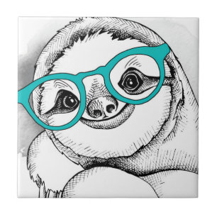 HipsterSloth Fliese