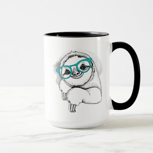 HipsterSloth Tasse (Rechts)