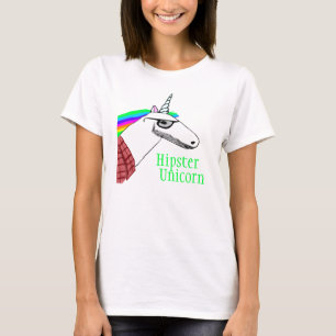 Hipsterunicorn-Shirt T-Shirt