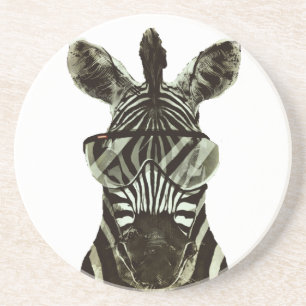 HipsterZebra Getränkeuntersetzer
