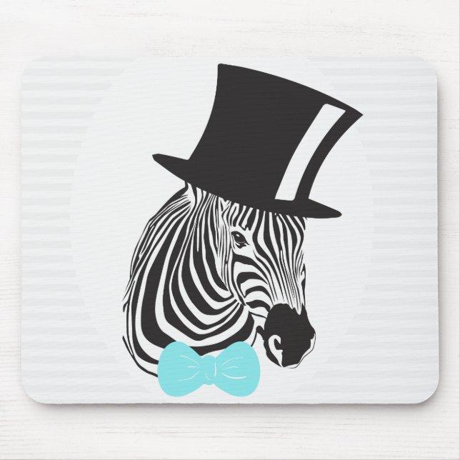 HipsterZebra Mousepad (Vorne)