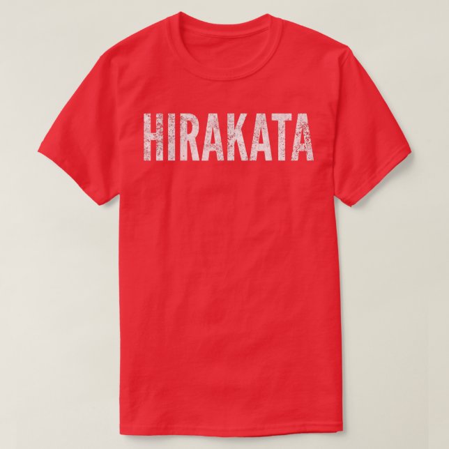 Hirakata Japan erschüttert Grafik T-Shirt (Design vorne)