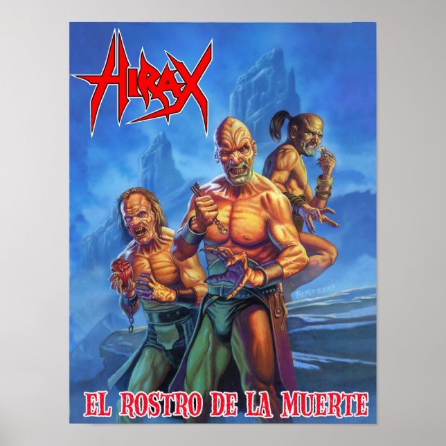 HIRAX_El_Rostro_de_la_Muerte_Poster Poster (Vorne)