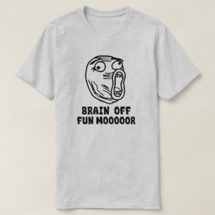 Hirn Aus. Lustiger MOOOOORE! T-Shirt