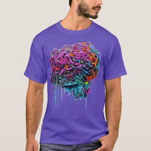 Hirn Kunst T-Shirt
