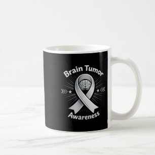 Hirn-Tumor-Bewusstseins-Schleife im Mai tragen gra Kaffeetasse