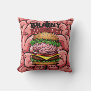 Hirnige Burger Kissen