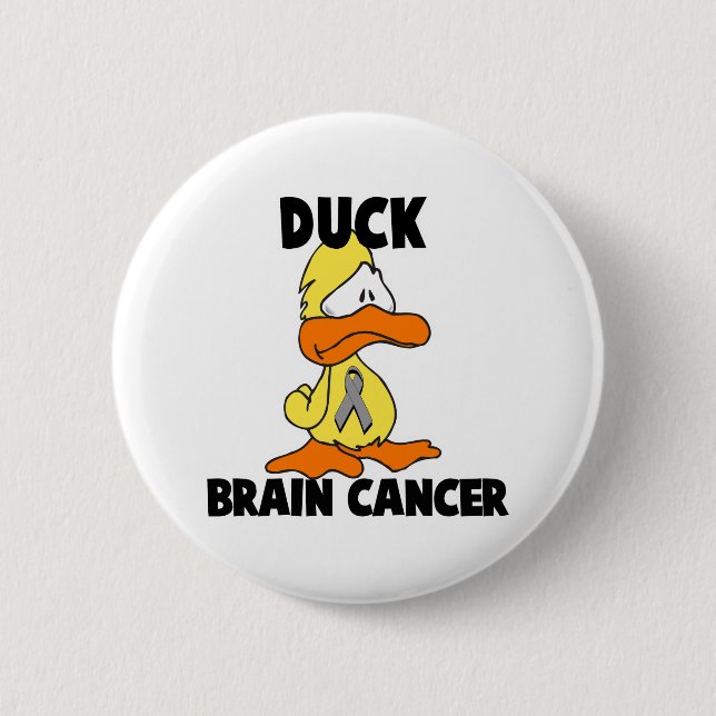 Hirnkrebs bei Enten Button (Vorderseite)