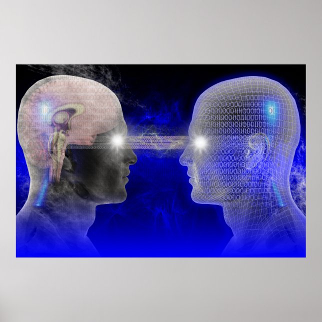 Hirntransferposter Poster (Vorne)