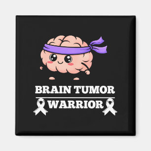 Hirntumor Krieger Bewusstsein Hoffnung Stärke Magnet