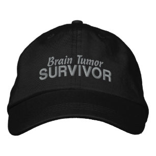 Hirntumor-Survivor Bestickte Kappe
