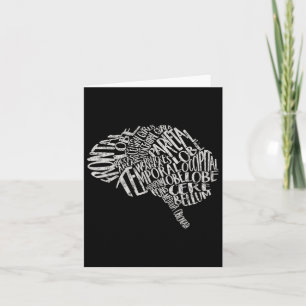 Hirntypografie Rn Neuroscience Nurse Neurologe Karte