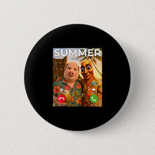 Hirnverrottung john schwein lustiger sommerurlaub button