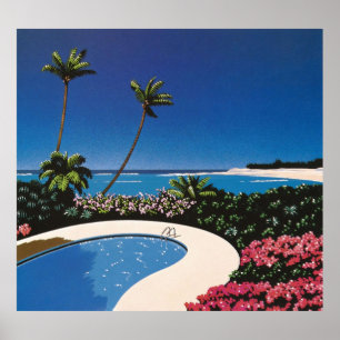 Hiroshi Nagai Art Print Vaporwave Shirt Poster