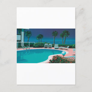 Hiroshi-Nagai-Kunst Postkarte