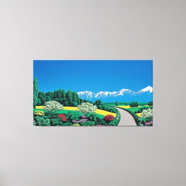 Hiroshi-Nagai-Kunstwerke Leinwanddruck (Vorderseite)