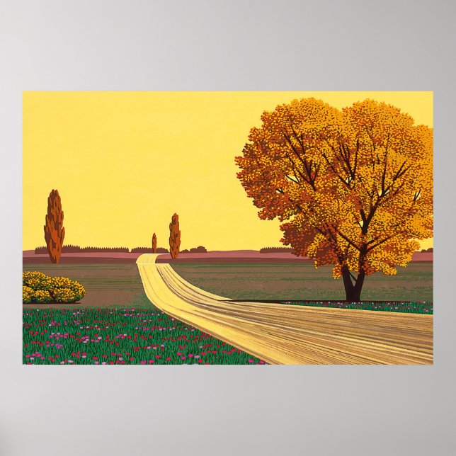 Hiroshi-Nagai-Kunstwerke Poster (Vorne)