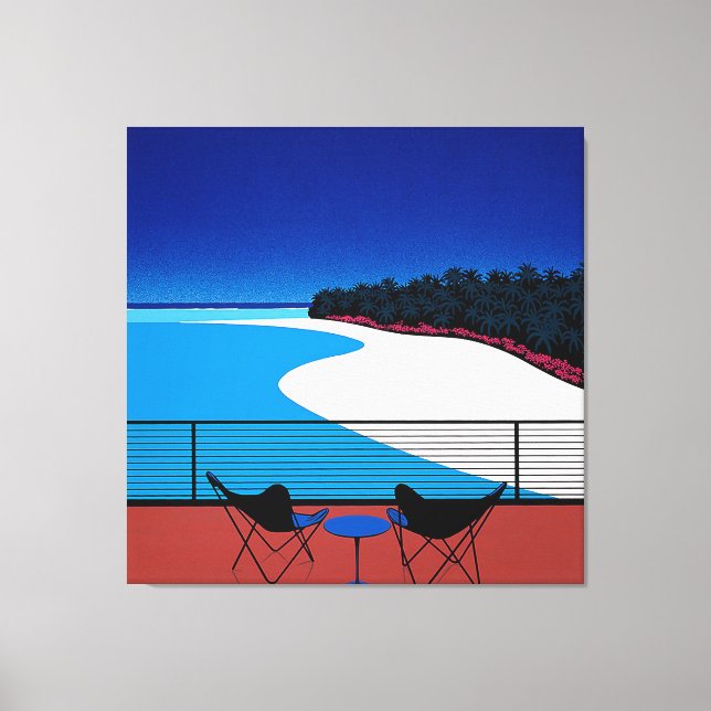 Hiroshi nagai leinwanddruck (Vorderseite)