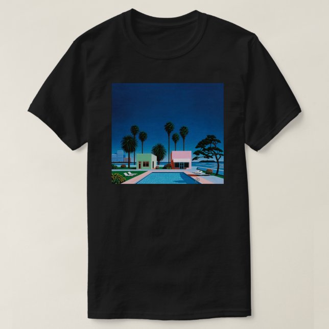 Hiroshi Nagai Vaporwave nufi Klassischer T - Shirt (Design vorne)