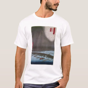 Hiroshige: Edo-Ansicht, 1858 T-Shirt