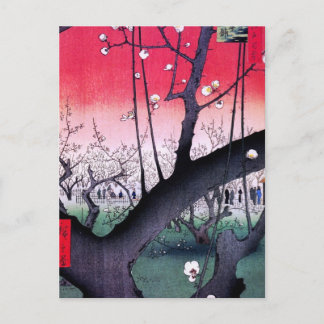 Hiroshige Kameido Postkarte