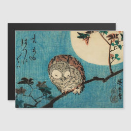 Hiroshige - Magnetkarte für den Ahornzweig mit Hor