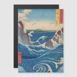 Hiroshige - Naruto Whirlpool, Awa Magnetic Card Magnetkarte