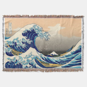 Hiroshige The Great Wave Off Kanagawa Decke