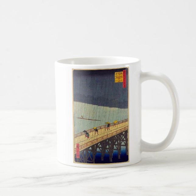 Hiroshige & van Gogh Kaffeetasse (Rechts)