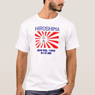 Hiroshima-aufgehende Sonne T-Shirt