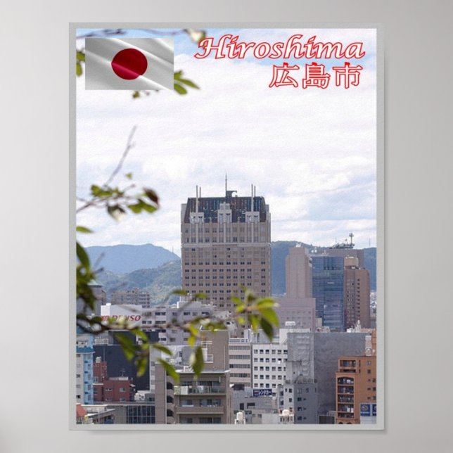 Hiroshima - Japan - Poster (Vorne)