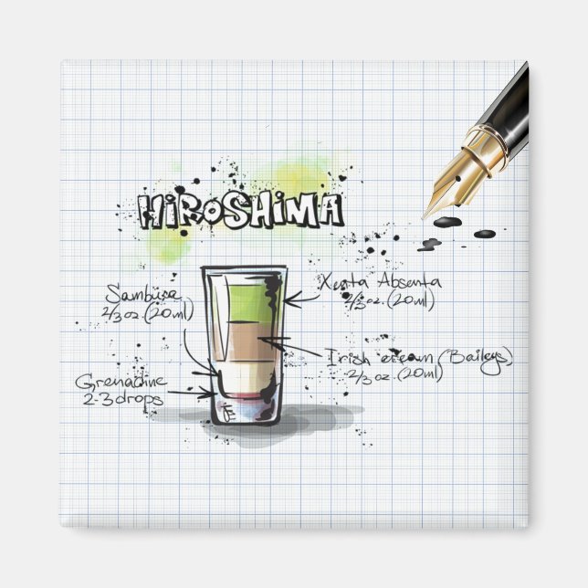 Hiroshima Magnet (Vorne)