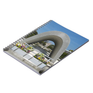 Hiroshima Memorial Cenotaph Notizblock