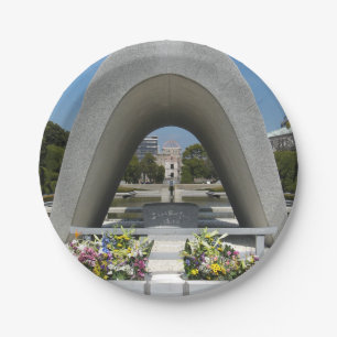 Hiroshima Memorial Cenotaph Pappteller