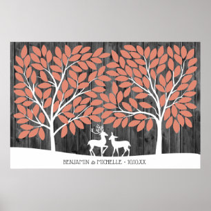 Hirsch - 150 Signature Guest Book Alternative Poster