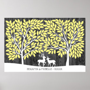 Hirsch - 250 Signature Guest Book Alternative Poster